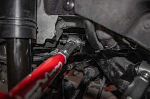 Chevrolet Camaro Control Arms - Rear - UMI Performance - Adjustable, Roto-Joints - Red - `16-`24